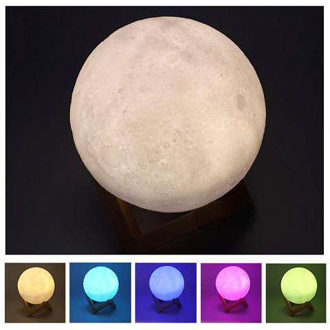 Беспроводная колонка-светильник Луна - рис 2.