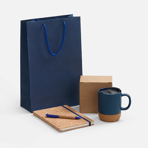 Набор Corkfolio, синий - рис 2.