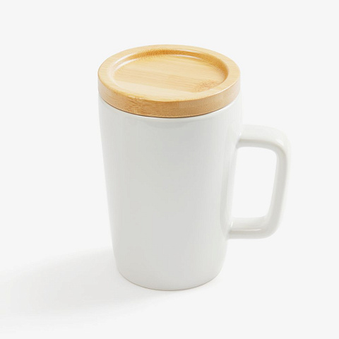 Кружка Vierra с крышкой-костером, белая - рис 2.