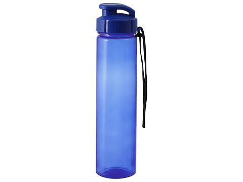 Бутылка для воды Latch, 500 мл, синий прозрачный - рис 5.