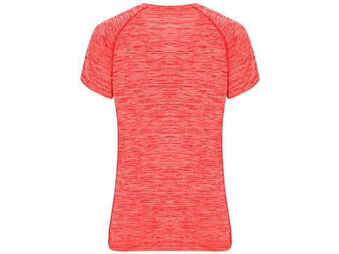 Спортивная футболка женская Austin, меланжевый неоновый коралловый - рис 2.