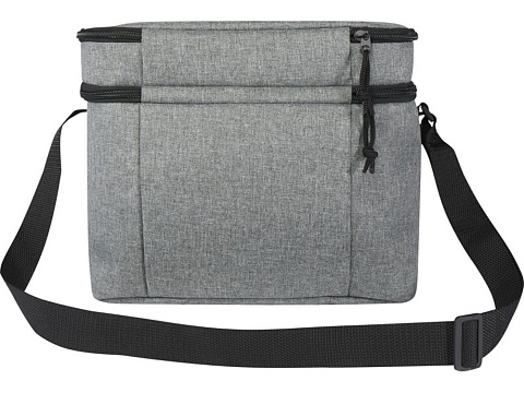 Tundra сумка-холодильник из переработанного РЕТ-пластика, сертиф. согласно GRS - Серый яркий - рис 3.