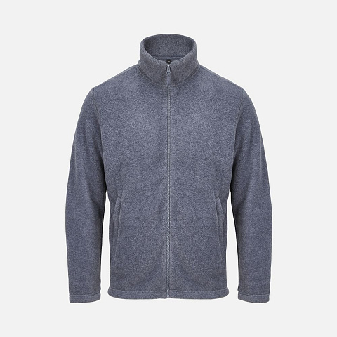 Куртка флисовая унисекс Nitro, серый меланж - рис 2.