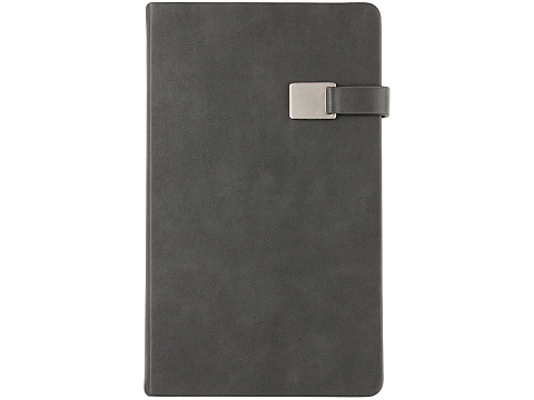 Ежедневник недатированный А5 Premier, серый - рис 4.