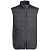 Жилет Leven, темно-серый (графит) - миниатюра