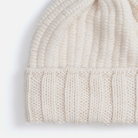 Шапка Frissonelle, жемчужно-белая - рис 3.