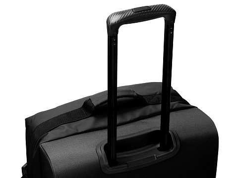 Сумка на колесах TORBER РИТМ, чёрный, полиэстер 900D с PU покрытием, 70 х 41 х 28,5 см, 81 л - рис 4.