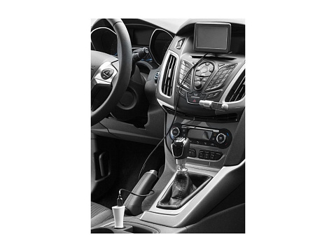 Адаптер автомобильный Pole, белый - рис 3.