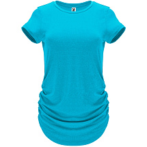 Футболка Aintree женская, меланжевый бирюзовый