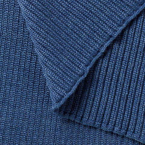 Шарф Stout, синий меланж - рис 3.