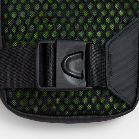 Спортивная кросс-боди сумка UrbanHike, черная - рис 6.