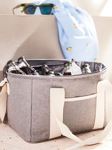 Cумка-холодильник Sortino, серая - рис 11.