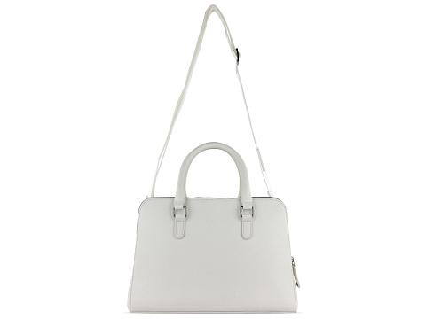 Сумка женская BUGATTI ЭЛЬЗА | ELSA, белая, воловья кожа/полиэстер, 32х13х22 см - рис 8.