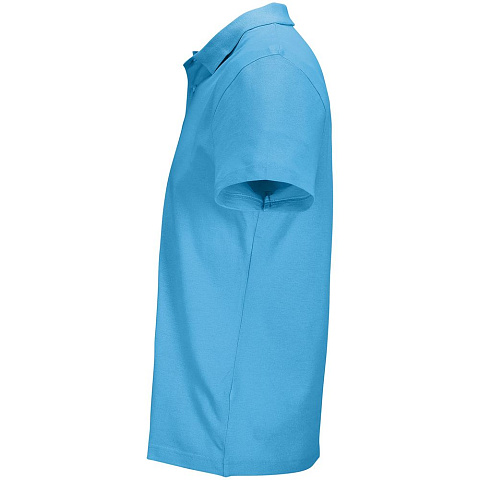 Рубашка поло женская Pulse Women, ярко-бирюзовая - рис 4.