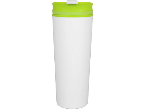 Термокружка Brite 500мл, белый/зеленое яблоко - рис 3.