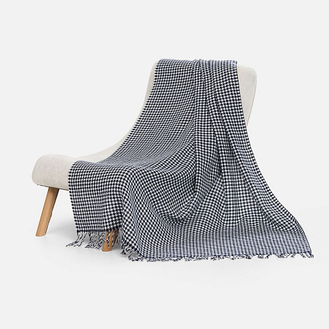 Плед Cambon, иссиня-черный - рис 5.