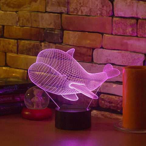 3D светильник Кит - рис 5.