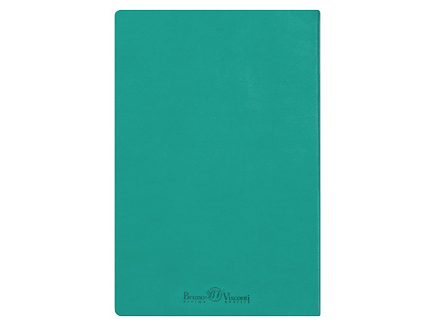 Ежедневник А5 недатированный Megapolis Velvet Flex, морская волна - рис 6.