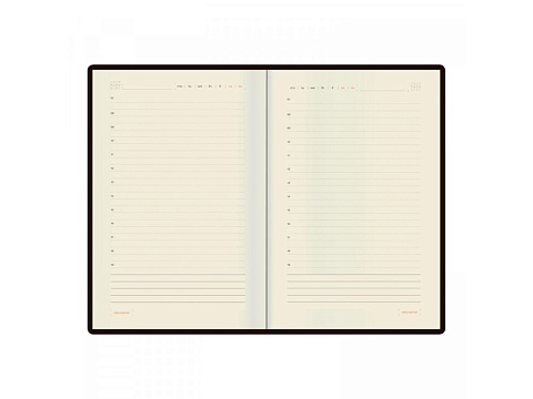 Ежедневник недатированный А5  Oxford, черный - рис 2.