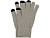 Перчатки для сенсорного экрана, серый, размер L/XL - миниатюра