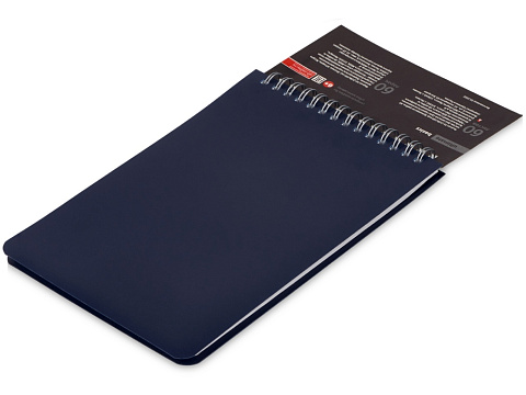 Бизнес - блокнот А5 (135 х 198 мм.) xPro 60 л., синий - рис 3.