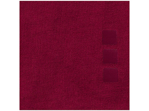 Nanaimo мужская футболка с коротким рукавом, бургунди - рис 6.