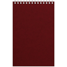 Бизнес - блокнот Альт А5 (127 х 198 мм) Office 60 л., бордовый