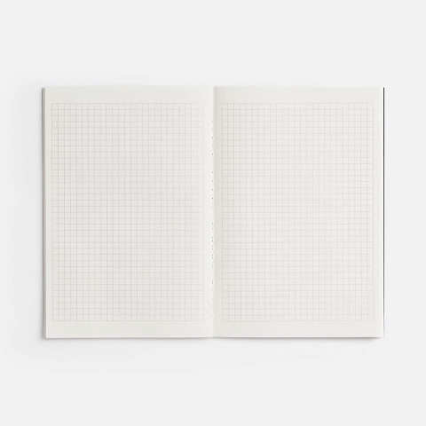 Блокнот Marco в клетку, черный - рис 5.