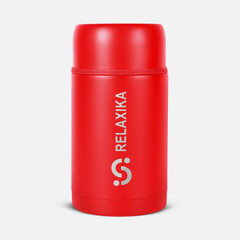 Термос для еды Relaxika 1000, красный - рис 2.