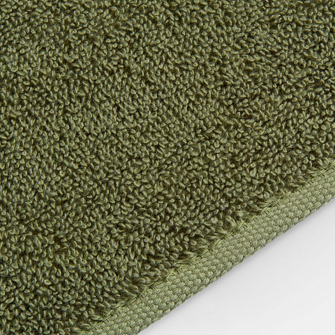 Полотенце махровое Terrychic, среднее, зеленое - рис 4.