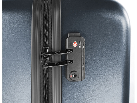 Чемодан BUGATTI КАЛЛИСТО | KALLISTO, синий, АБС-пластик, 44,5х26х63,5 см, 65 л - рис 7.