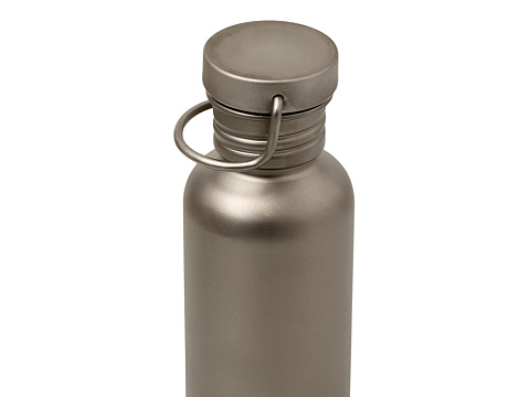 Бутылка для воды из титана Titan, 750ml, темно-серый - рис 10.