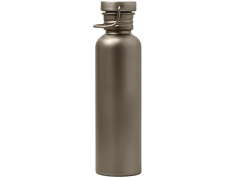 Бутылка для воды из титана Titan, 750ml, темно-серый - рис 3.