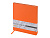 Еженедельник с каменной бумагой А5+ Carrara, оранжевый - миниатюра