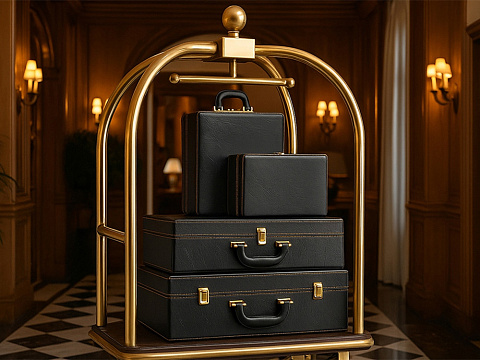 Футляр подарочный, темно-коричневый - рис 7.