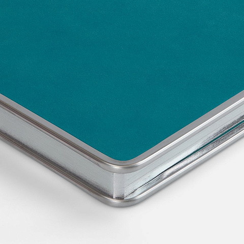 Ежедневник Metal Frame на заказ, датированный, бирюзовый - рис 7.
