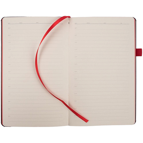 Ежедневник Ton, недатированный, черный с красным - рис 7.