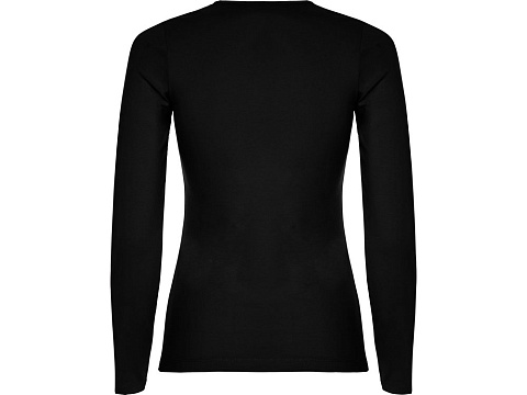 Футболка с длинным рукавом Extreme женская, черный - рис 2.