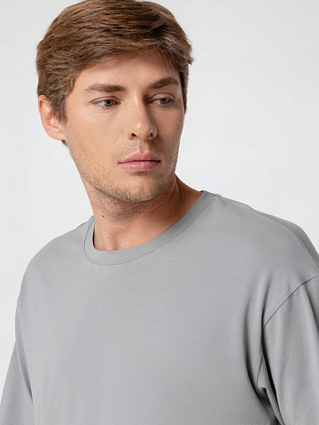 Футболка унисекс оверсайз Street Vibes, серая - рис 8.