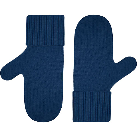Варежки Yong, темно-синие (морская волна) - рис 3.