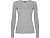 Футболка с длинным рукавом Extreme женская, серый меланж - миниатюра