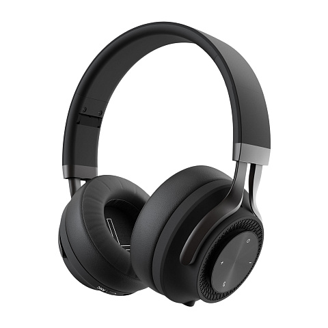 Беспроводные накладные наушники Stereo Style ANC , BT 5.0, ANC, 500мАч, черный, Deppa - рис 2.
