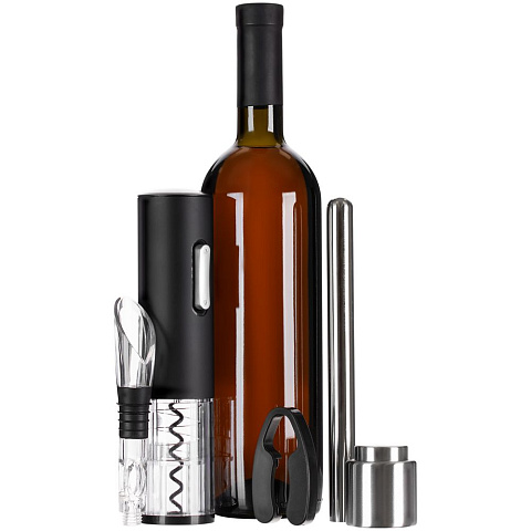 Винный набор Wine Diesel, черный - рис 5.