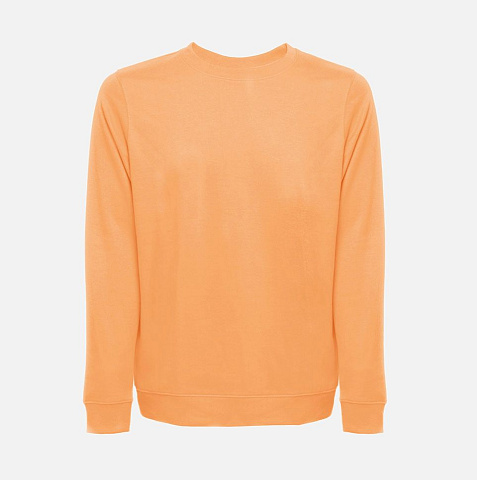 Свитшот унисекс Colombo, светло-оранжевый - рис 2.