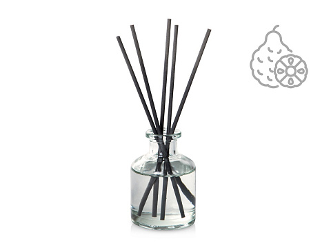 Подарочный набор с пледом, свечой и диффузором, оливковый - рис 2.