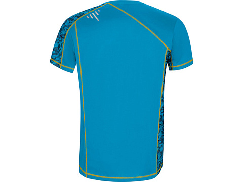 Спортивная футболка Sochi мужская, принтованный бирюзовый - рис 2.