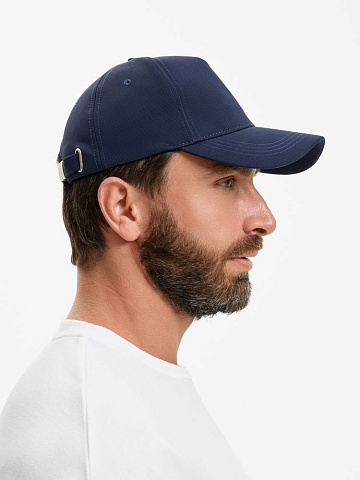 Бейсболка Yonkers, темно-синяя - рис 9.