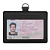Карман для карт и пропуска с подвесом горизонтальный Фэйвор (Favor), черный - миниатюра - рис 5.