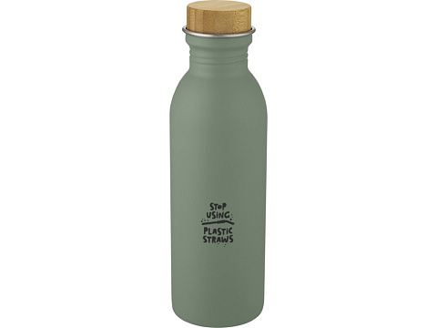 Kalix, спортивная бутылка из нержавеющей стали объемом 650 мл, зеленый яркий - рис 4.