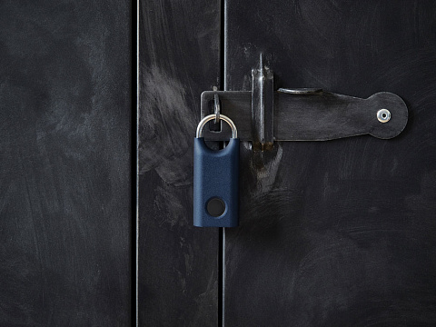 Замок с сенсором Noma Lock, темно-синий - рис 5.